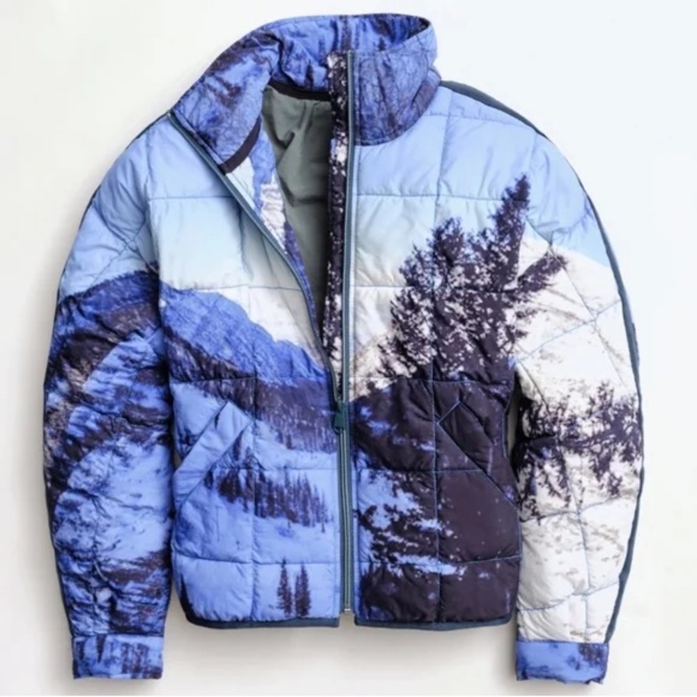 FP movement by free people Pippa packable puffer in mountain scape size XS